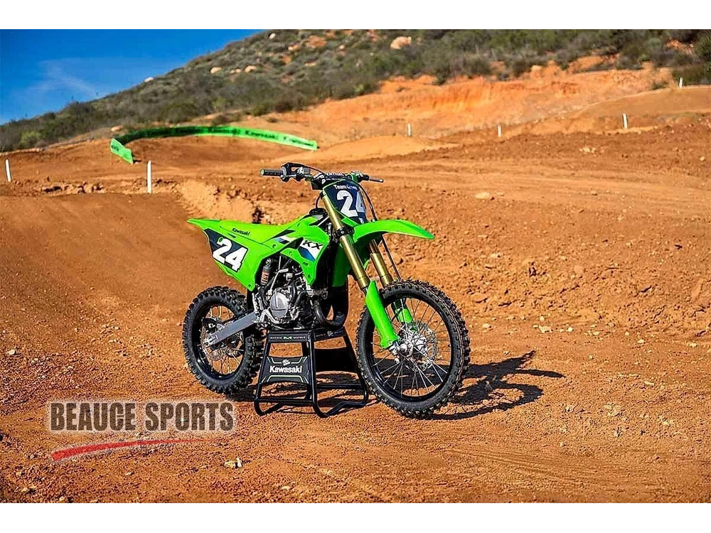 2027 Kawasaki Kx85 L 2027 Grosses Roues Moto Motocross Compétition 2 Temps Course Mx Grandes Roues Supermini Piste Jeune Pilote Performance Refroidie Liquide Yz85 Ktm85 Tc85 Rm85 alt