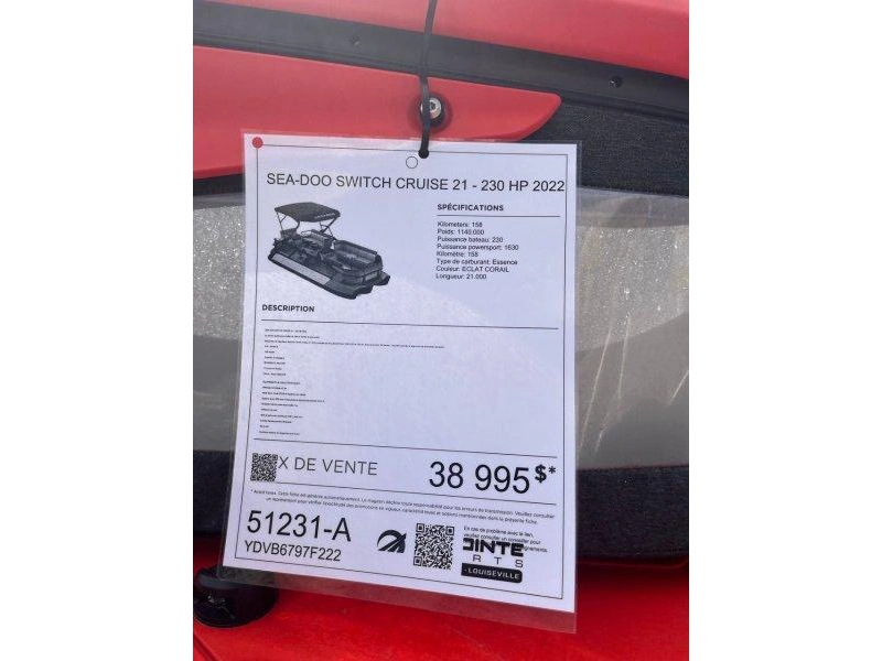 Sea-doo Switch Cruise 21 - 230 Hp 2022 alt