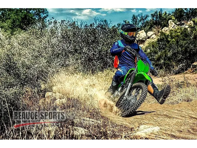 2027 Kawasaki KLX140RF GRANDES ROUES 21 & 18 Moto Hors-Route Trail Récréative Grandes Roues Démarreur Électrique Ado Adulte Débutant Apprentissage Embrayage Loisir CRF125 TT-R DR-Z