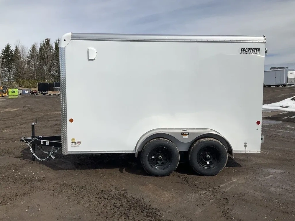 2027 Car Mate Trailers 6x12 Hd Sportster Cargo Trailer alt