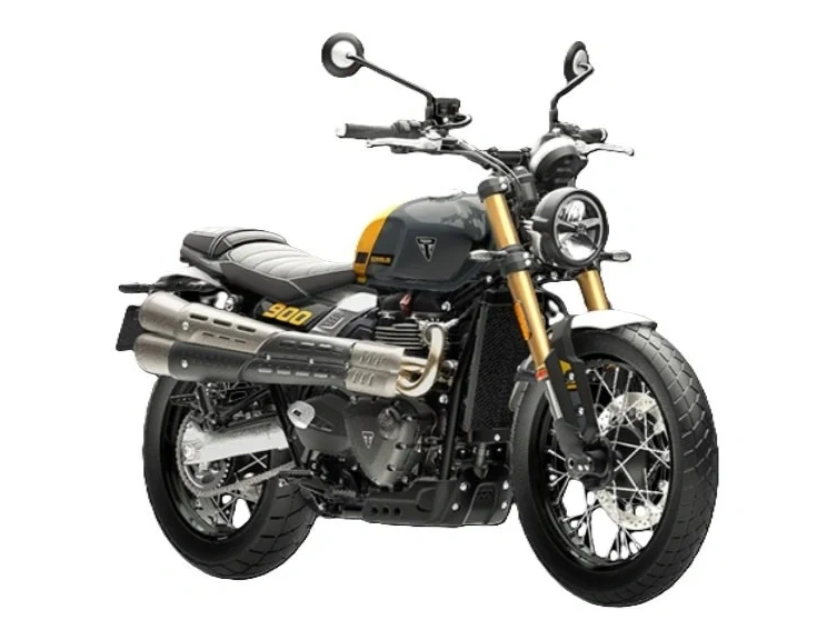 2026 Triumph Scrambler 900 Mineral Grey alt