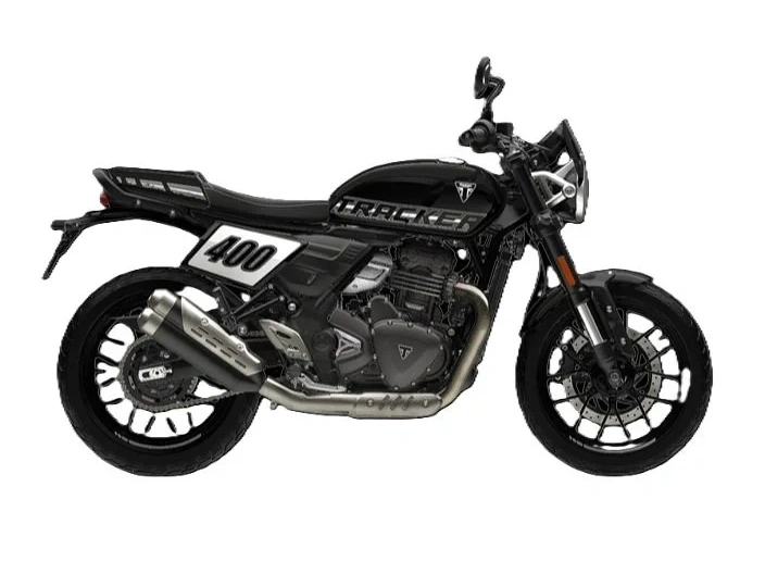 2026 Triumph Tracker 400 Phantom Black alt