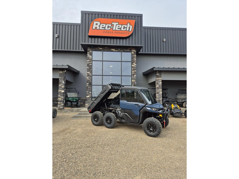 2026 Can-am Defender 6x6 Limited Cab Dusty Navy alt
