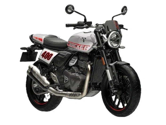 2026 Triumph Tracker 400 Aluminium Silver alt