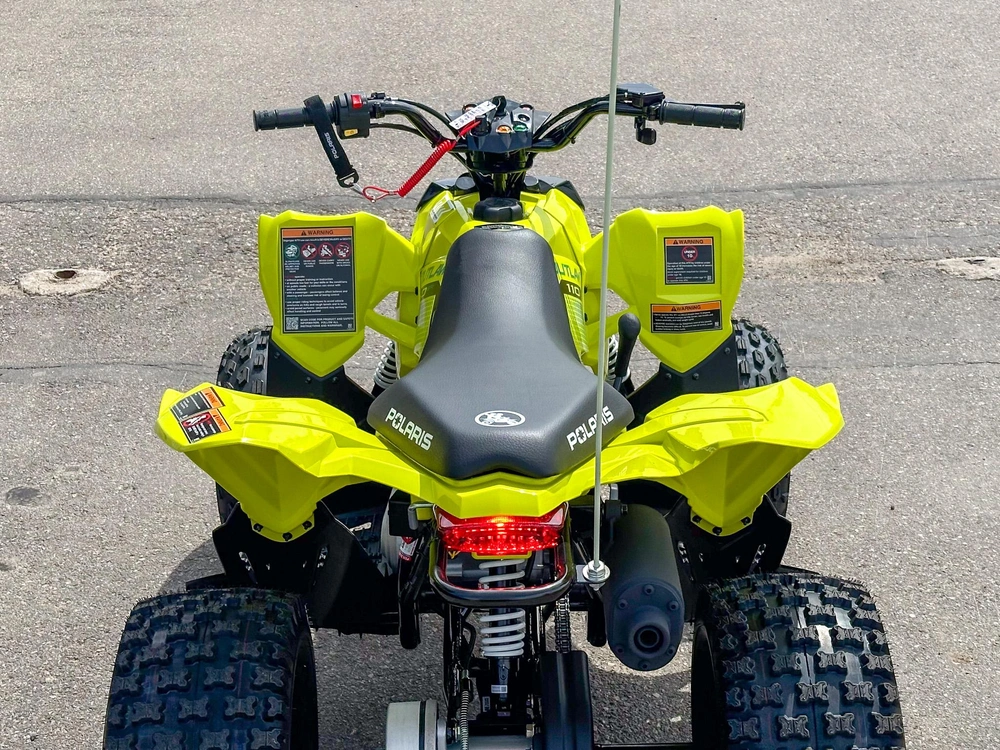 2026 Polaris Outlaw 110 - Lime Squeeze alt