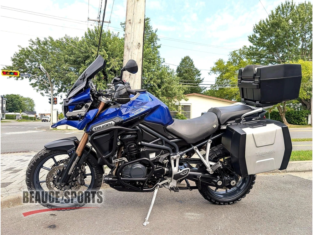 2013 Triumph Tiger Explorer Moto Aventure Grand Tourisme Longue Distance Full Équipée Valises Top Case Cardan Confort Duo Voyage Gs Ténéré V-strom Africa Twin alt