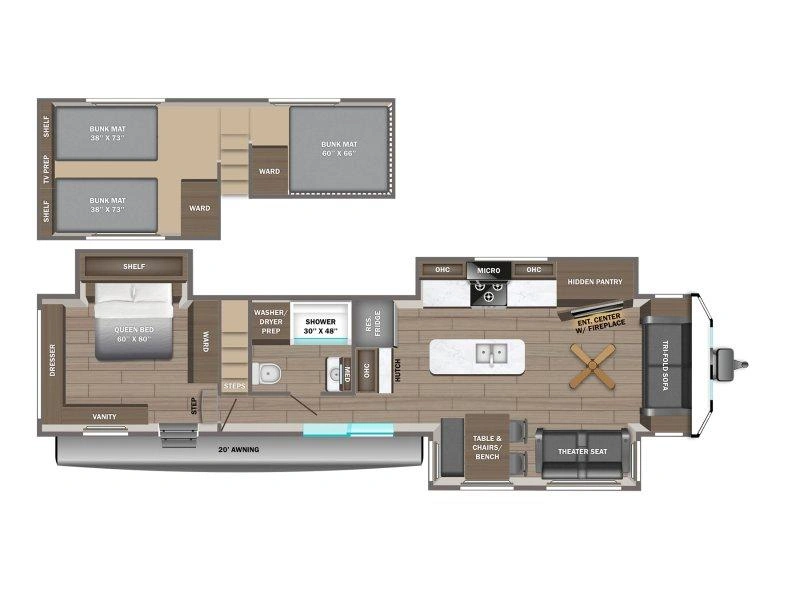 Jayco Jay Flight Bungalow 401loft 2027 alt