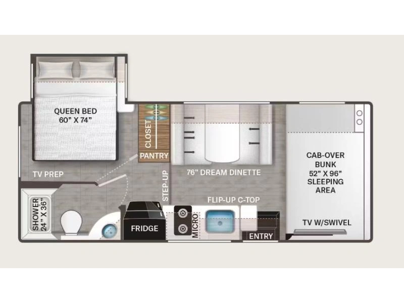 2026 Thor Motor Coach Four Winds 22z alt