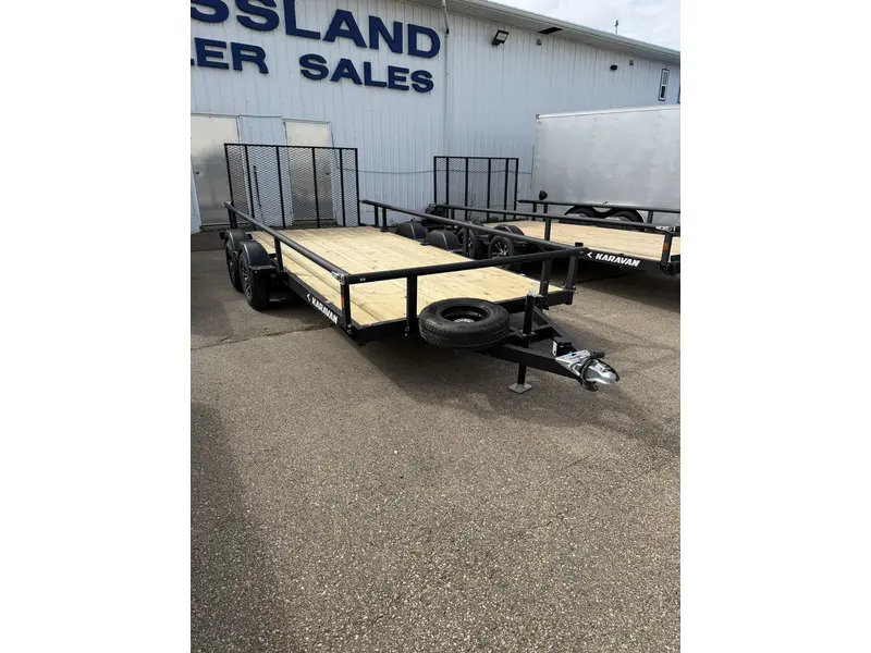 Karavan KTPU-1500 82”X15’ TANDEM TRAILER 2027