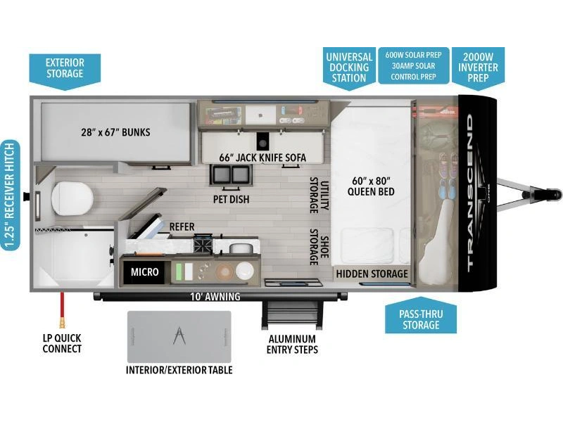2026 Grand Design Transcend 151bh alt