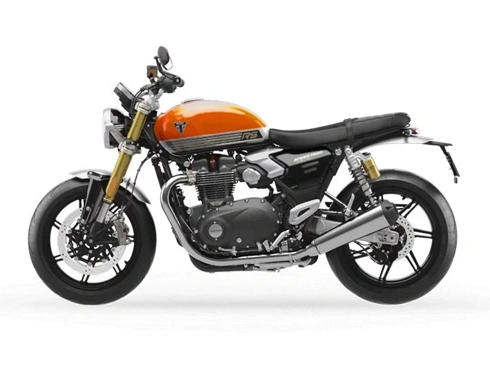 2026 Triumph Speed Twin 1200 Rs Baja Orange / Sapphire Black alt