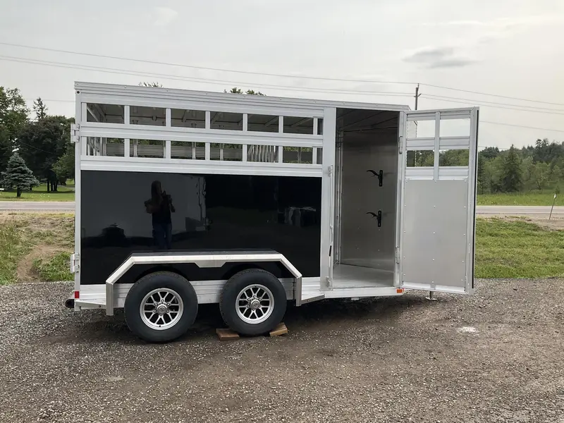 Aghaul 7x14 Plus V-Nose 2 Horse Slant Load Trailer 2027