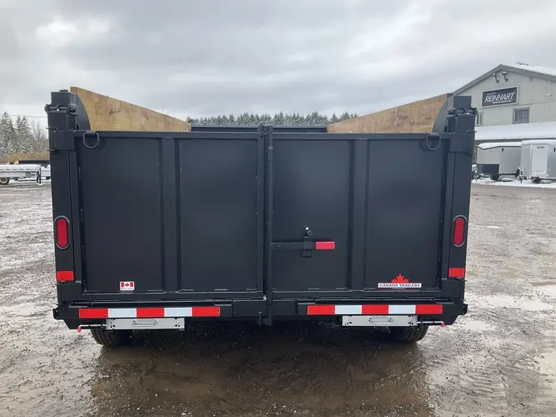 Canada Trailers 83x16 10.5 Ton Gooseneck Dump Trailer with 48" Sides 2027