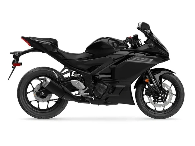 2026 Yamaha Yzf-r3 Matte Stealth Black alt