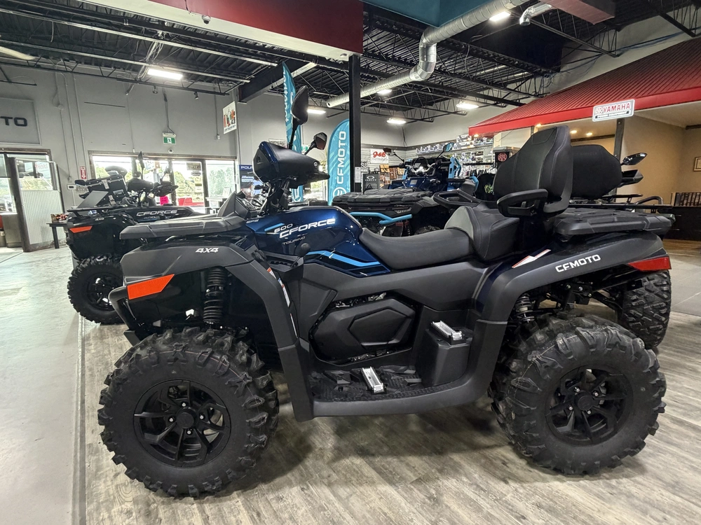 2026 Cfmoto Cforce 600 Touring Twilight Blue alt