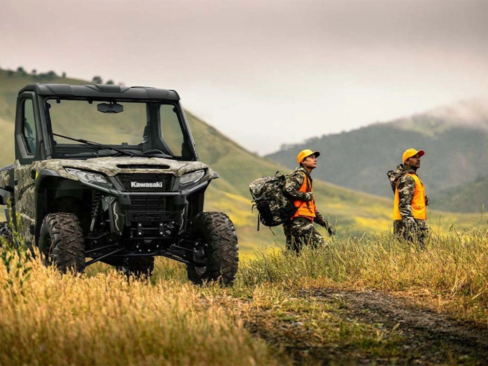 2026 Kawasaki Ridge Hvac Camouflage True Timber Strata alt