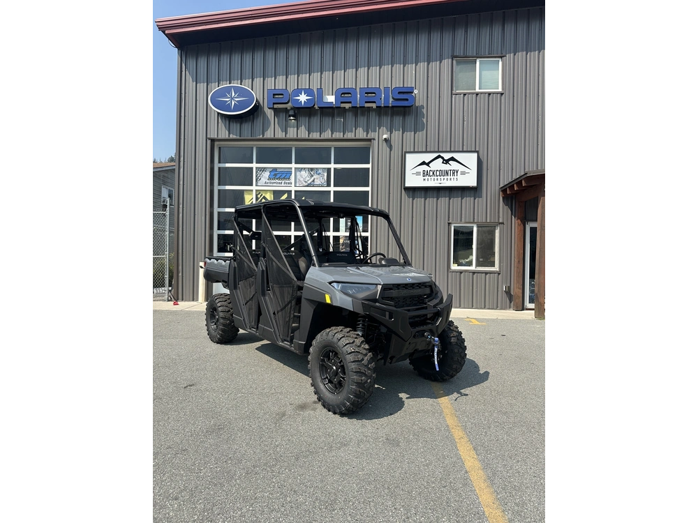 2026 Polaris Ranger Crew Xp 1000 Premium Stealth Gray *$194 Bi-weekly* alt