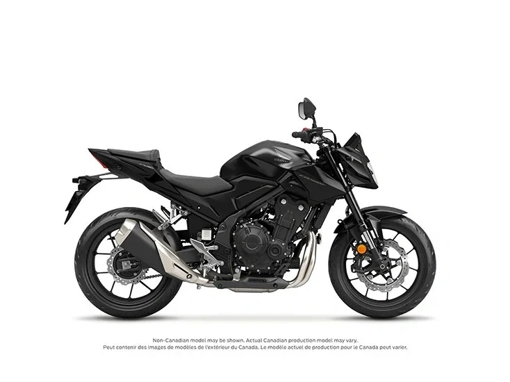 2025 Honda Cb500f Mat Gunpowder Black Metallic alt
