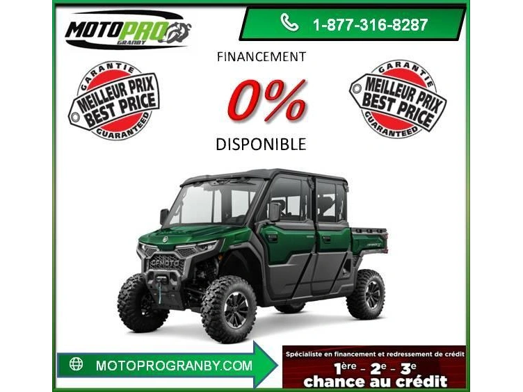 2027 Cfmoto Uforce U10 Xl Pro Highland U10 Prohighland Xl 6 Passagers alt