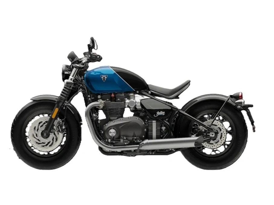 2026 Triumph Bonneville Bobber Interstellar Blue alt