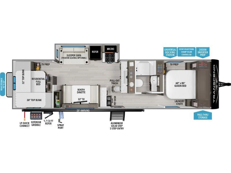 Grand Design Transcend 295qbt 2026 alt