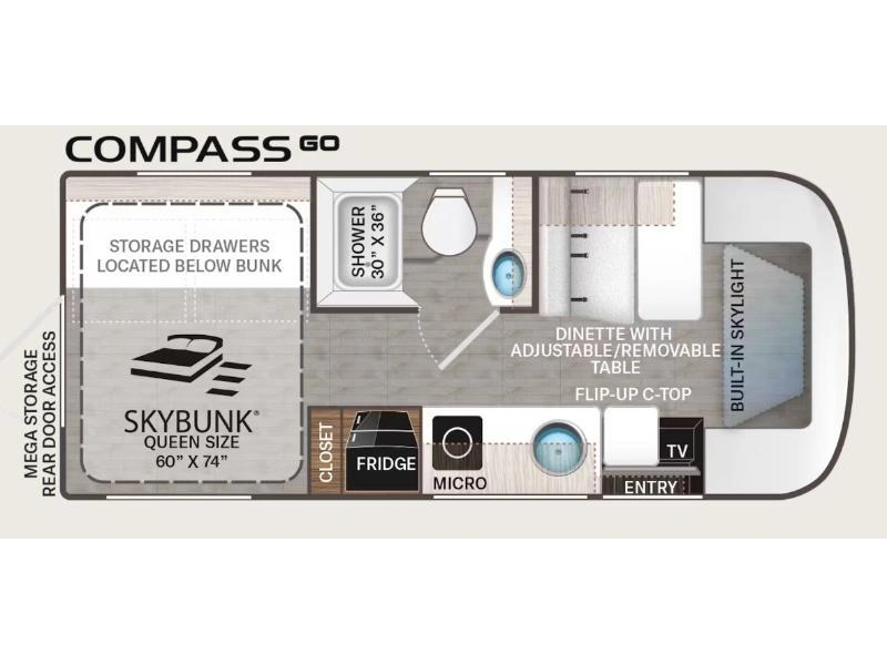 Thor Motor Coach Compass 22mt 2026 alt