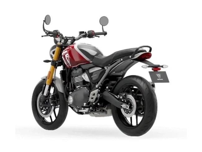 2026 Triumph Speed 400 Lava Red Gloss / Storm Grey alt