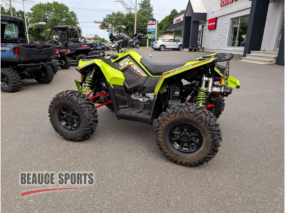 2025 Polaris Scrambler Xp 1000 S - Lifted Lime Vtt Sport Haute Performance Puissance Sentier Suspension Longue Chassis Large Hors-piste Adrénaline Faible Km Renegade Raptor alt