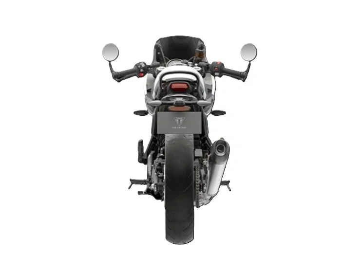 2026 Triumph Thruxton 400 Pearl Metallic White / Storm Grey alt