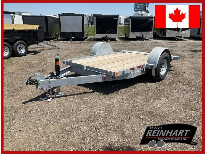 Canada Trailers 6x12 Galvanized Manual Tilt Trailer 2027
