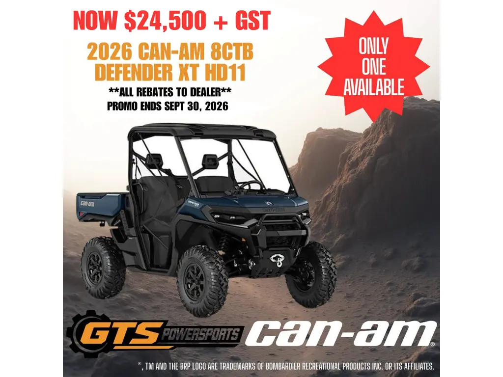 2026 Can-am 8ctb Defender Xt Hd11 alt
