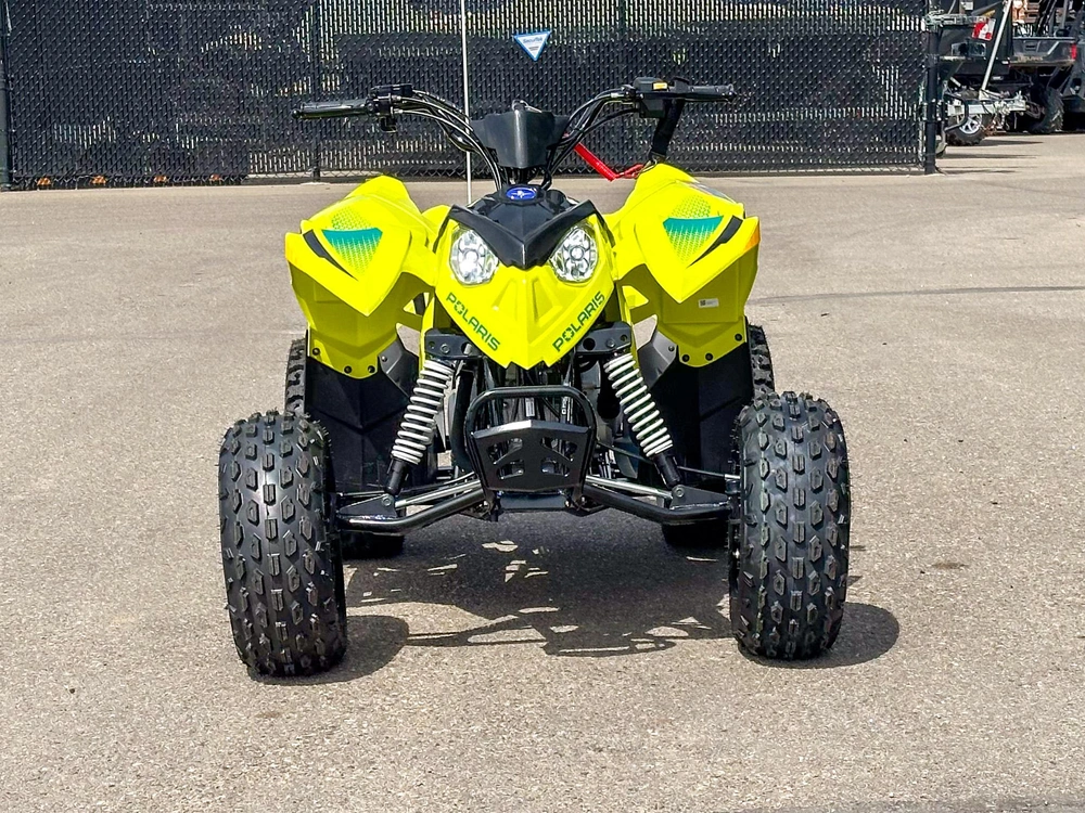 2026 Polaris Outlaw 110 - Lime Squeeze alt