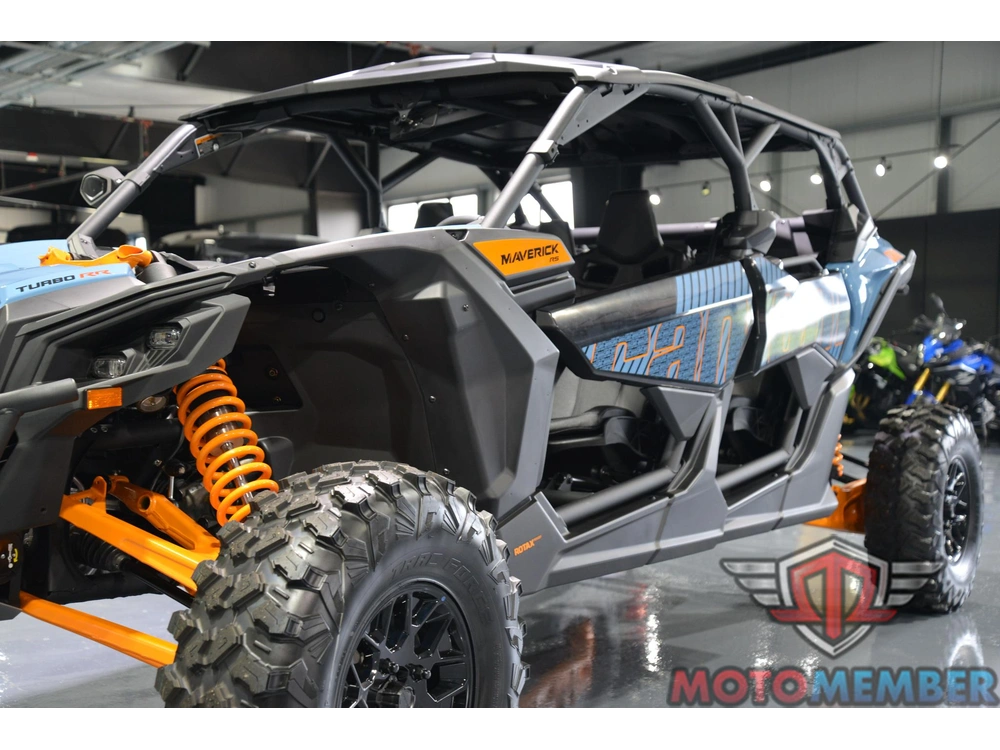 2026 Can-am Maverick X3 Max Rs Turbo Rr Scandi Blue & Orange Crush alt