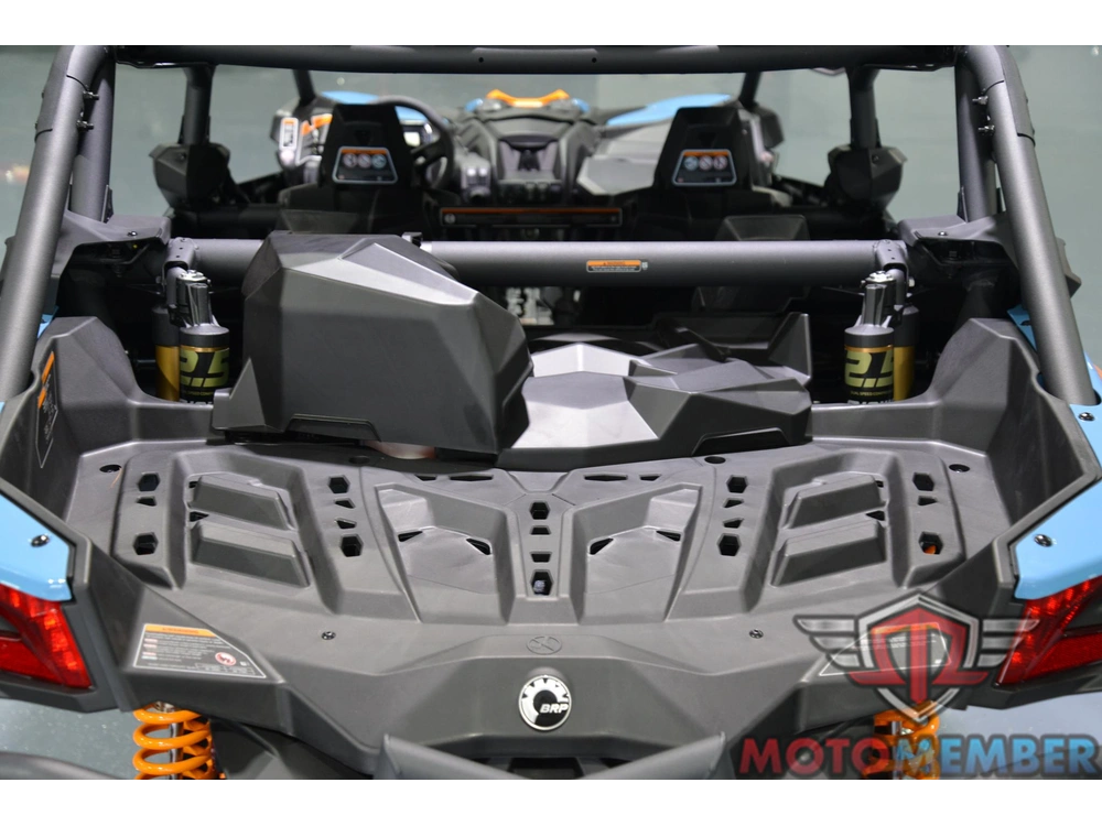 2026 Can-am Maverick X3 Max Rs Turbo Rr Scandi Blue & Orange Crush alt