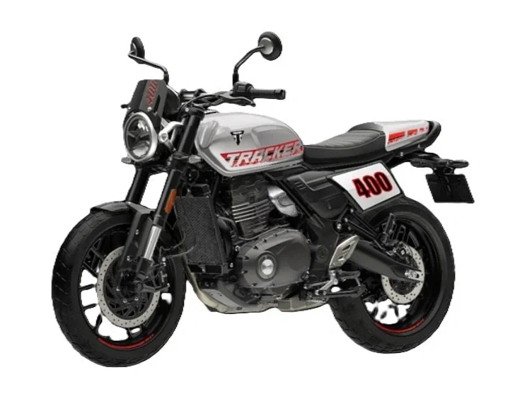 2026 Triumph Tracker 400 Aluminium Silver alt