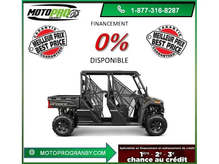 CFMOTO UFORCE 800 XL uforce800 uforce 800 xl 6 passagers 2027