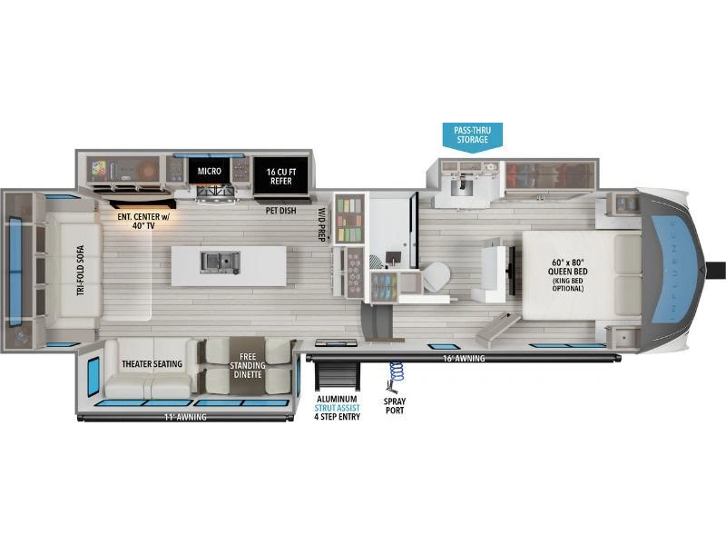 Grand Design Influence 2903rl 2026 alt