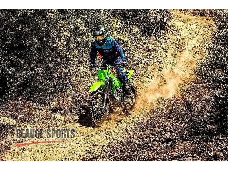 2027 Kawasaki KLX140RF GRANDES ROUES 21 & 18 Moto Hors-Route Trail Récréative Grandes Roues Démarreur Électrique Ado Adulte Débutant Apprentissage Embrayage Loisir CRF125 TT-R DR-Z