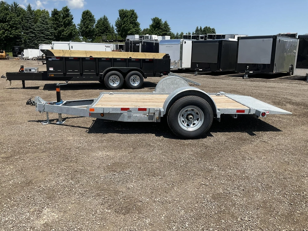 2027 Canada Trailers 6x12 Galvanized Manual Tilt Trailer alt