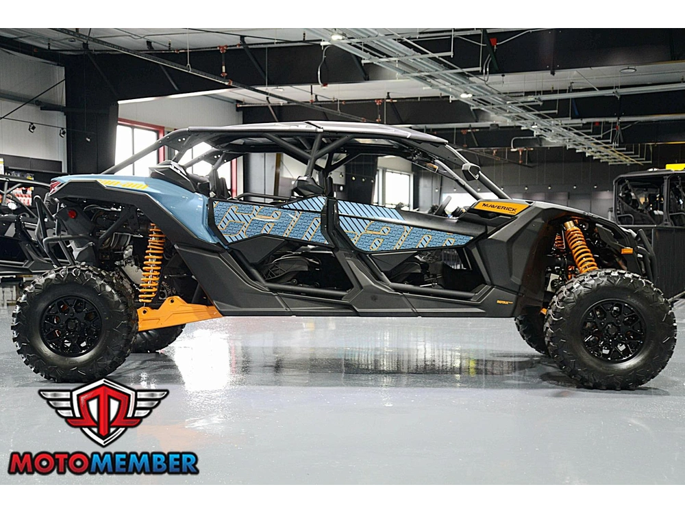 2026 Can-am Maverick X3 Max Rs Turbo Rr Scandi Blue & Orange Crush alt