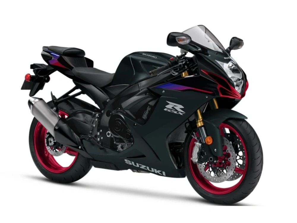 2026 Suzuki Gsx-600 Candy Daring Red / Metallic Mat Black No.2 alt