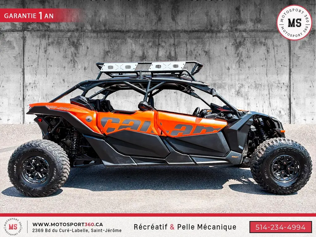Can-Am MAVERICK X3 MAX XDS TURBO RR 2020 - 4 PLACES 200 HP !