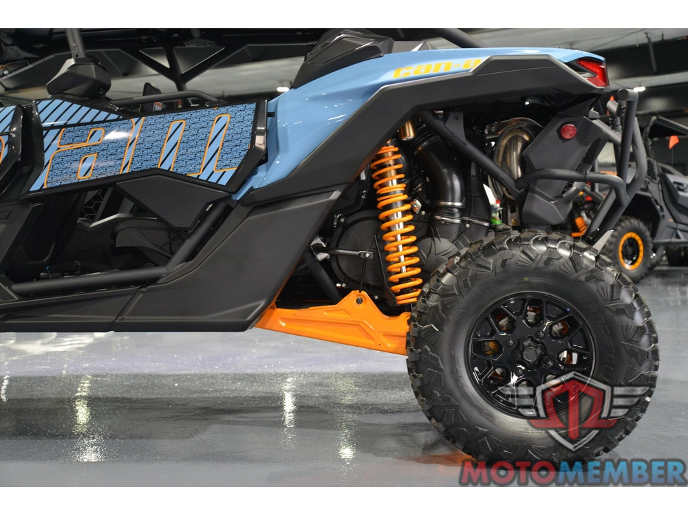 2026 Can-am Maverick X3 Max Rs Turbo Rr Scandi Blue & Orange Crush alt