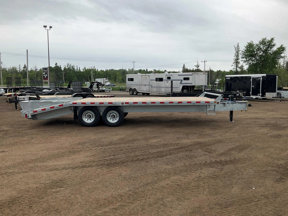 2027 Canada Trailers 8.5x22 7 Ton Galvanized Deckover Equipment Trailer alt