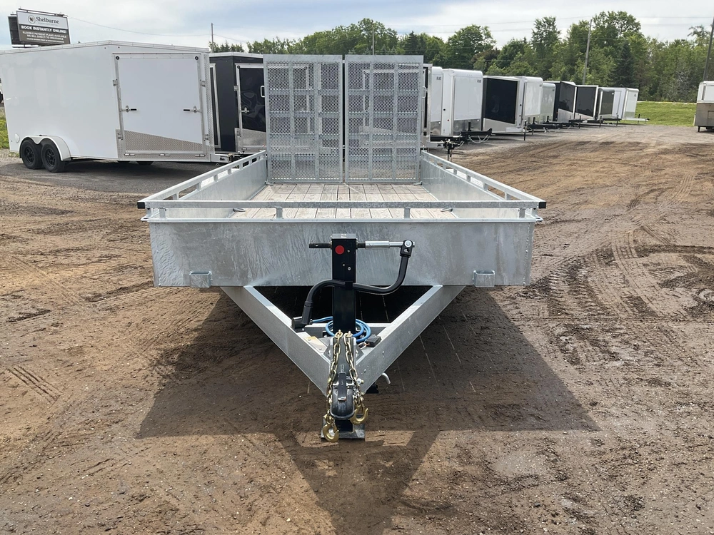 2026 Canada Trailers 82x16 5 Ton Galvanized Landscape Trailer alt