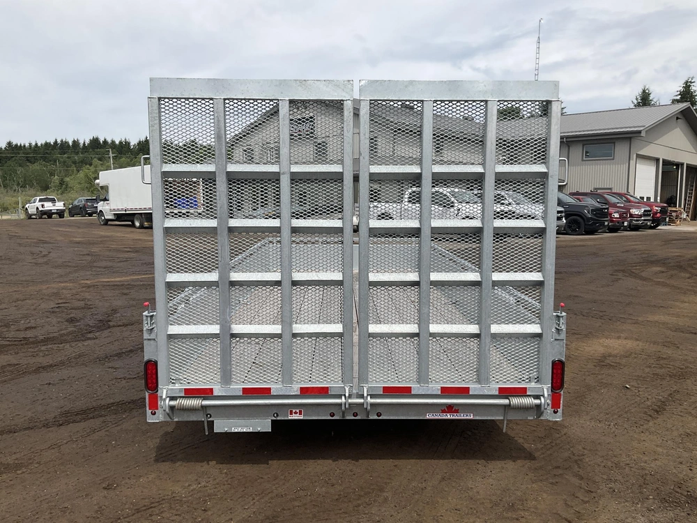 2026 Canada Trailers 82x16 5 Ton Galvanized Landscape Trailer alt