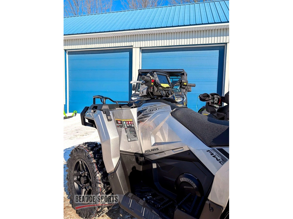 2026 Polaris Sportsman Touring 570 Ultimate Turbo Silver Vtt 2 Places Confort Passager Balade Sentier Chasse Bois Direction Assistée Pleinement Équipé Duo Familial Outlander Max Kodiak Trv alt