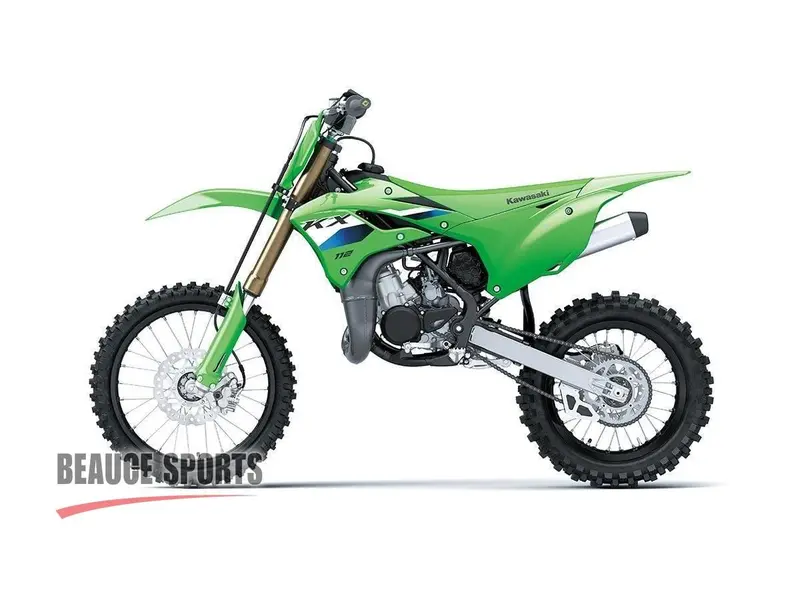 2027 Kawasaki KX112 2027 Moto Motocross Supermini Compétition 2 Temps Course Grandes Roues Cylindrée Max Piste Jeune Pilote Performance YZ85 KTM85 TC85 RM85