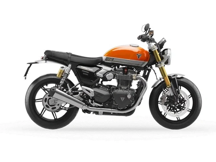2026 Triumph Speed Twin 1200 Rs Baja Orange / Sapphire Black alt