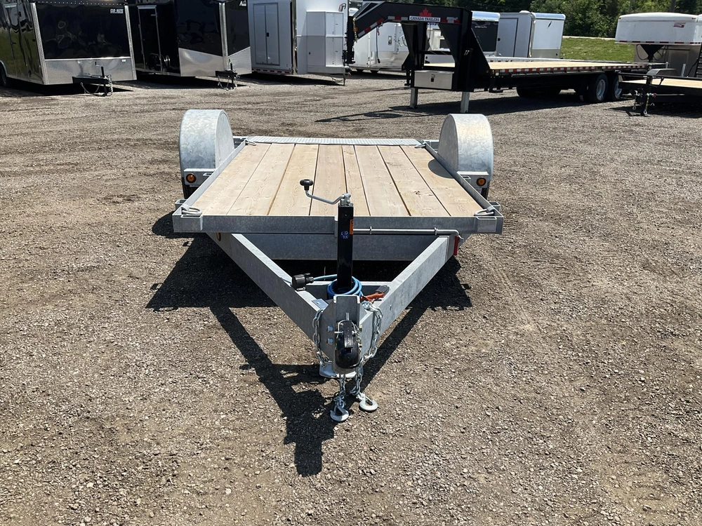 2027 Canada Trailers 6x12 Galvanized Manual Tilt Trailer alt